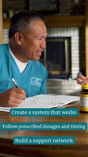 Successful medication management starts with routines that fit...
