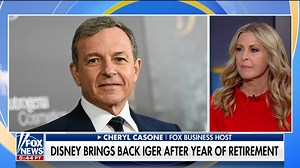 Fox Business host Cheryl Casone explains why "there's a lot to fix at Disney" as former CEO Bob Iger returns to the entertainment giant's top role following the ousting of chief executive Bob Chapek. | Fox News