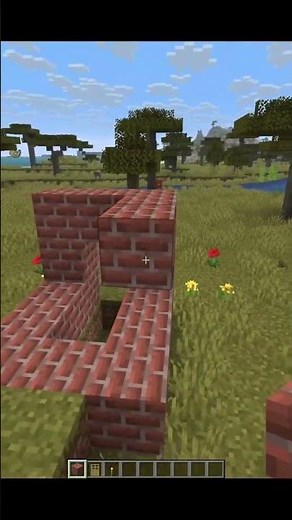 Simple Mine Entrance #shorts #minecraft