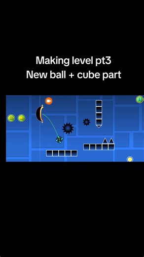 making new level. upcoming level name: Trapped #gd #geometrydash #level #trending #game