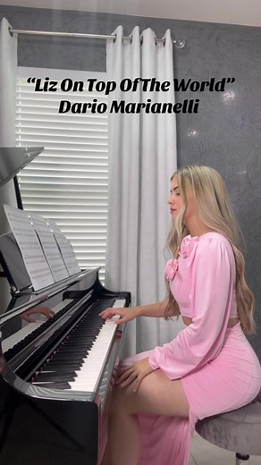 Romantic Wedding Entrance: Liz On Top Of The World Piano Piece