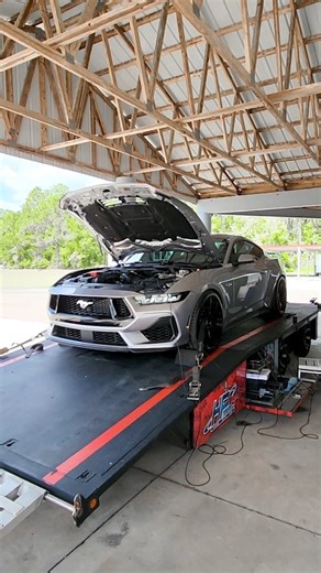 How about a 275 rwhp gain with the VMP Gen6 3.0 L Stage 1 kit for the 2024 Mustang GT? After a healthy baseline hit of 411 rwhp, our shop went to work on getting the supercharger kit installed! Our two kits are based on the @whipplesuperchargers Gen6 3.0 L unit and provide incredible results! This car laid down a killer 686 rwhp with a 3 year and 36k mile warranty added. 🤯🤯🤯🤯 Interested in a setup like this for your 2024 Mustang GT? Give us a call at the shop to get started! Link in our IG b