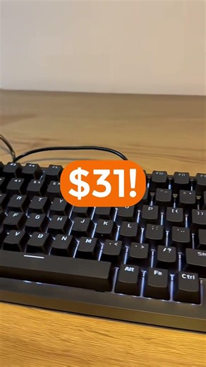 Temu deal alert! This compact mechanical keyboard is a steal 🎹🔥