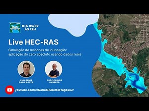 Live HEC-RAS - Simulação de manchas de inundação