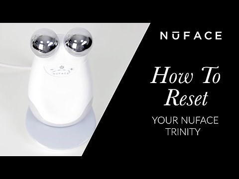How to reset the NuFACE Trinity | Troubleshooting with NuFACE Trinity