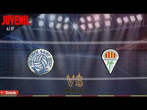 CV Sant Just VS Associacio Esportiva Montserrat -- Juvenil Masculi --
