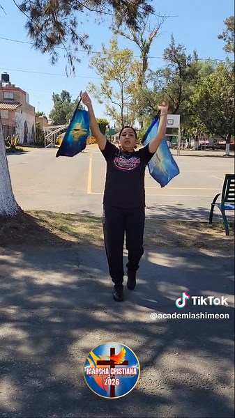 Rutina de Banderas para la Marcha Cristiana 2026