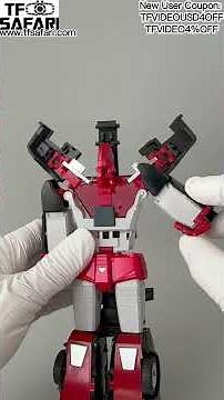 Video 1 for for DX9 Toys D21B D-21B Dark Samurai (G2 Sideswipe) #transformers #transformerstoys