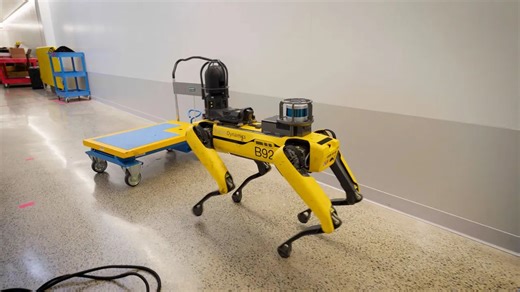 【波士顿动力】中文字幕｜Spot Watches Its Step ｜ Boston Dynamics