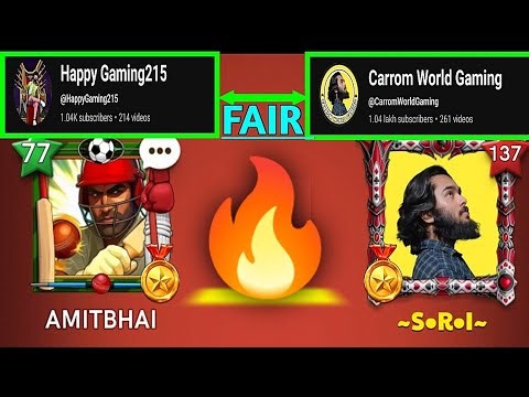 Carrom Pool Indirect Shots Gameplay🔥 Happy Gaming is live 🤩