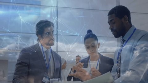 clip-3999299867-team-reviewing-business-proposal-table-man-flipping