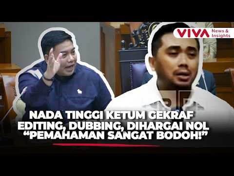 Emotional! Gekraf Chairman Highlights Case of Videographer Defendant in Video Production Project