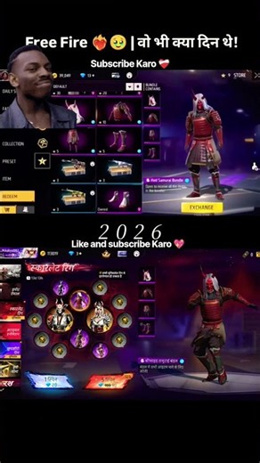 1 SpinTrick💥Zombie Samurai Bundle Return | New ScarlettRing Event | Free FireNew Event #ffnewevent​