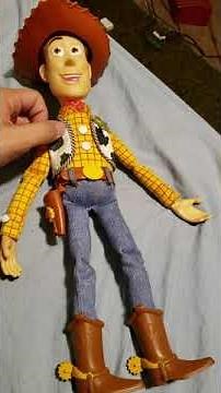 Toy Story Sheriff Woody pull string toy TESTED