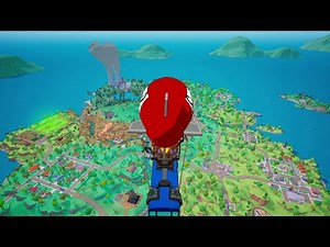 Fortnite The Simpsons battle bus [4K]