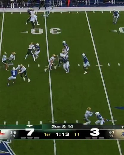 93 reactions · 3 comments | First career INT for Dev‼️ | Tulsa Football | Facebook