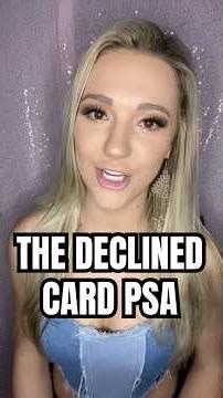THE DECLINED CARD PSA #jaimiesteck #customer #bartender #serviceindustry