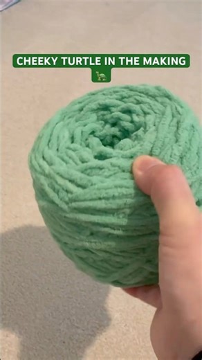 CHEEKY TURTLE IN THE MAKING #crochetallday #crochetvlog #crochetturtle #cheekyturtle #crochet