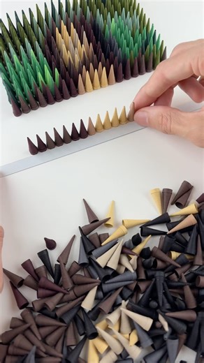 Paper Quilling Mona Lisa￼