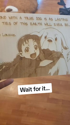 Fullmetal Alchemist Nina Keychain Engraving Process