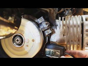 2 Stroke Ignition Timing Check/Adjustment #2t #ignition