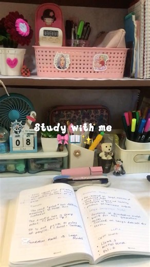 Study with me 🎀📖✨#aesthetic #study #shorts #asmr #fyp