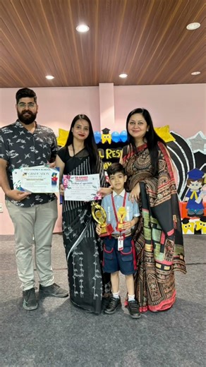 The final Parent-Teacher Meeting marked a heartfelt conclusion GD Goenka Junior Wing students#school