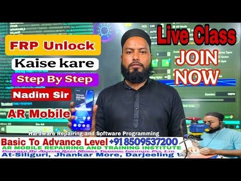 FRP UNLOCK Kaise Kare F64 Flash Ultra Box Full Training Live Class #frpunlock #join