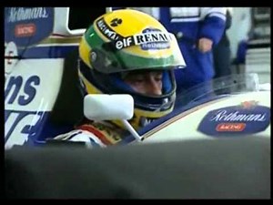 Ayrton Senna testing Williams 1994