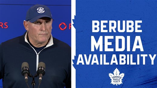 Craig Berube | Practice | November 08, 2025