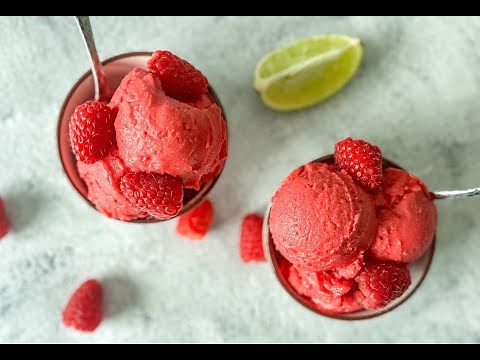 Ninja Creami Raspberry Sorbet