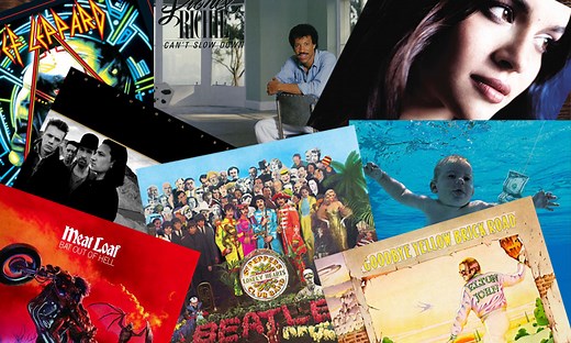 50 Best Selling Studio Albums