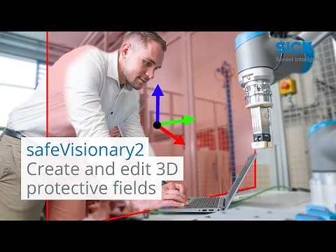 Tutorial safeVisionary2 (2/2): Create and edit 3D protective fields in the Safety Designer