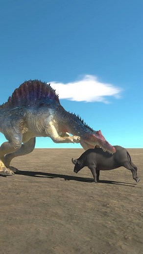 4.2M views · 16K reactions | Spinosaurus vs Buffalo | Gameroom | Facebook