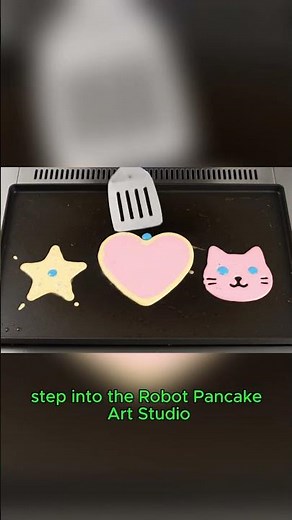 "Robot Pancake Art That’s Too Cute to Eat! 🥞🤖🎨"