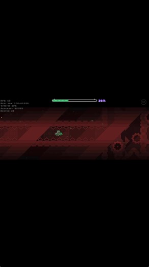 Random ahh level 40% 30 death limit😭🥀 #gd #crazy #impossible