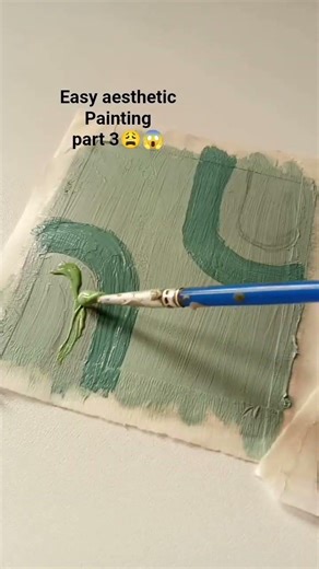 Day 3/30😱 Easy aesthetic Mini Canvas Painting #short#art#aesthetic #easy#diy#acrylic painting