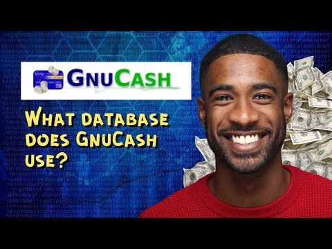 What database does GnuCash use