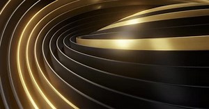 Black gold Abstract geometric luxury background.