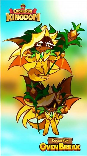 Ananas Dragon Cookie in Kingdom VS OvenBreak