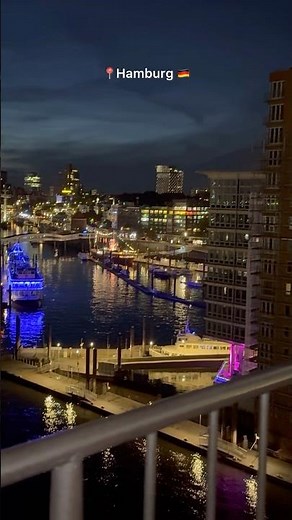 🌊 Stunning View of Hamburg Harbour from the Elbphilharmonie | Germany’s Iconic Port City 🇩🇪