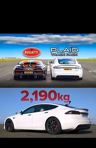 #bugatti #chiron #vs #tesla #model #s