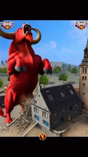 Red Monster ne clock tower Tod Diya 😂 #shorts #trending