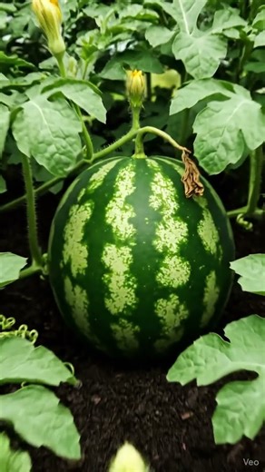 Watermelon Timelapse — One Seed into a Full Sweet Fruit#watermelon #timelapse #seeds