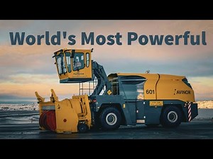 World's Most Powerful And Largest Snow Blowers That Are At Another Level
