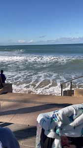 Standing in the splash zone at Dee Why today— not much beach left but a gorgeous sparkling day ✨ | Manly Observer