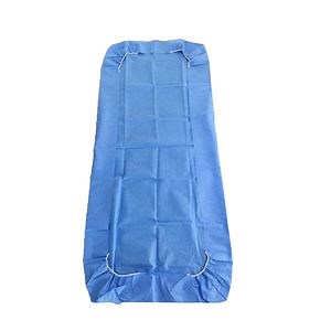[Hot Item] Waterproof Non Sterile Medical Bed Elastic Fitted Disposable Bed Sheet for Hospital