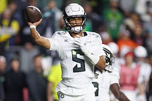 Dante Moore NFL Draft Profile: Week 12 Scouting Report for the Oregon Quarterback