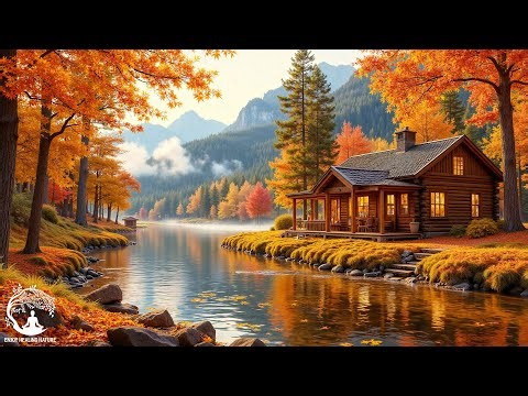 4K Beautiful Relaxing Music 🍁 Stop Overthinking, Stress Relief Music With Autumn Melodie