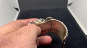 Sterling Silver and Turquoise ICP Hatchet Man Watch Cuff Bracelet MARKED Size 7 3/4 - Etsy
